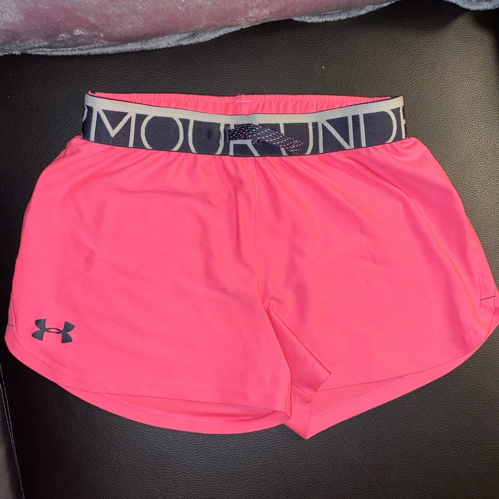 Pink underarmour Shorts